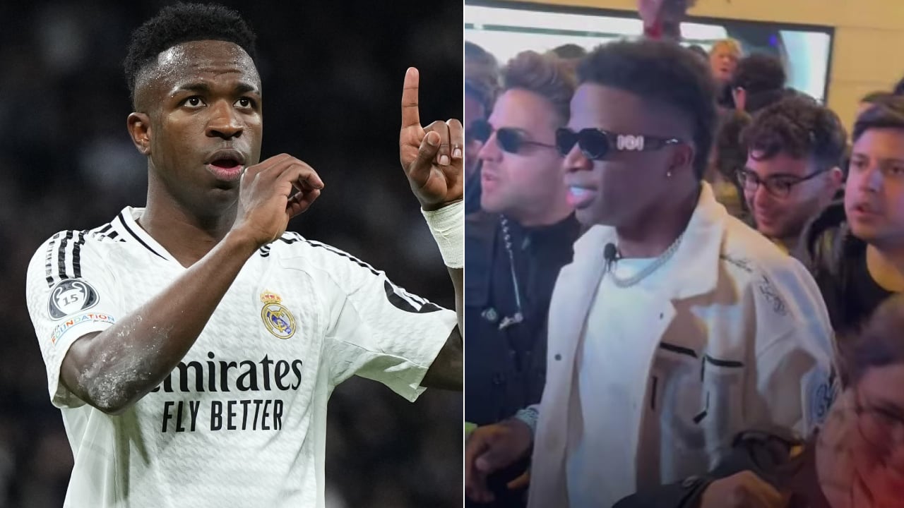 Vinícius Jr es delantero del Real Madrid
