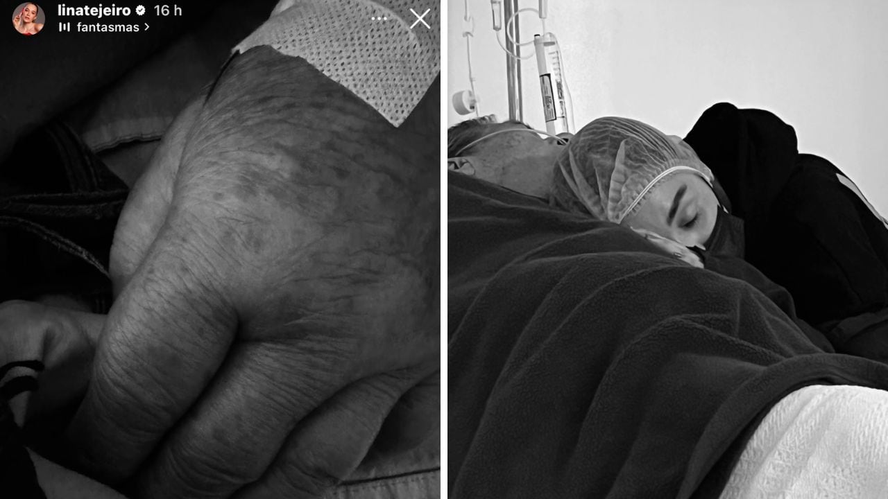 Las últimas publicaciones de Lina Tejeiro con su abuelo