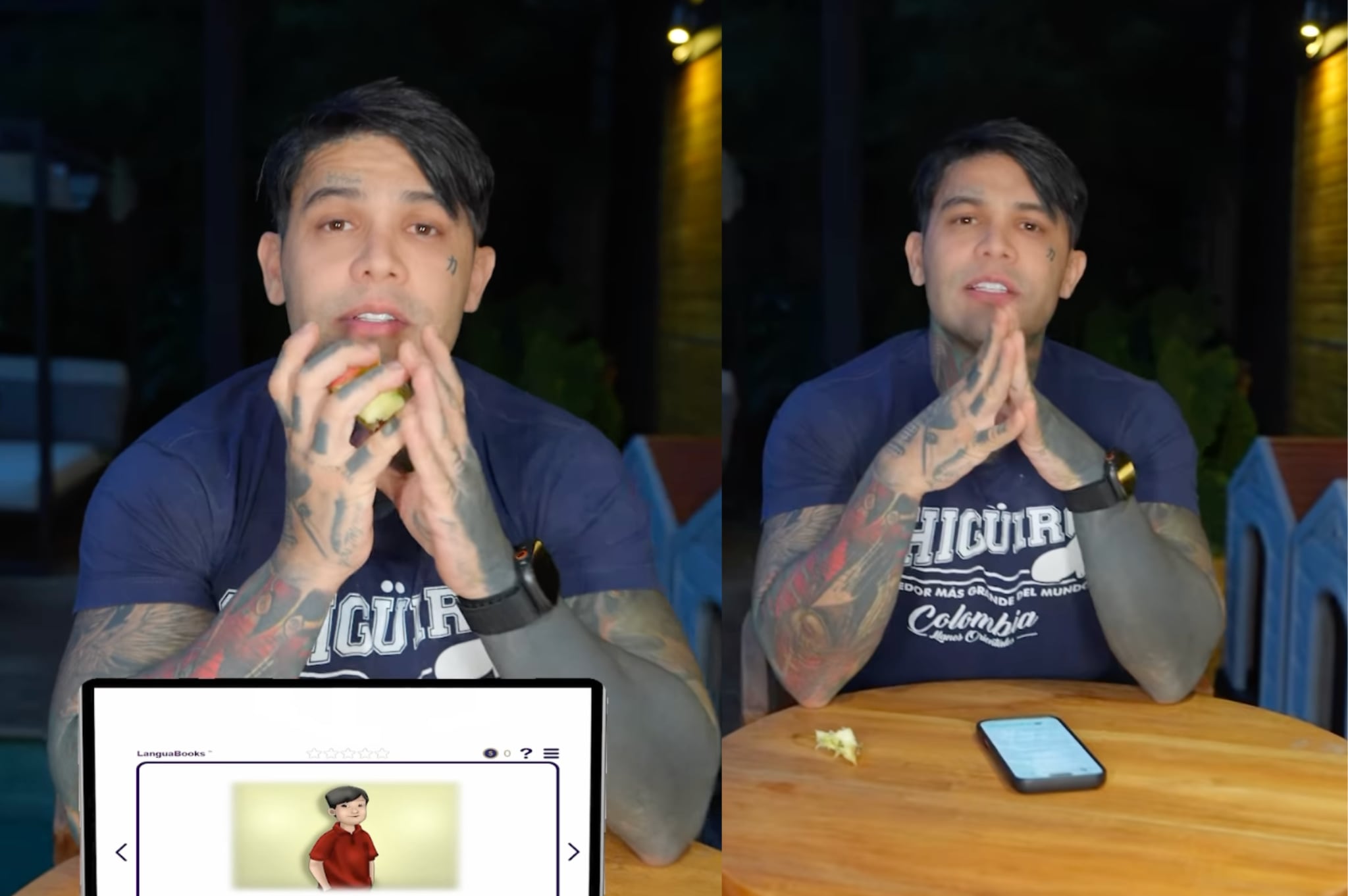 Yeferson Cossio dará 1.000 becas para personas que quieran estudiar inglés.