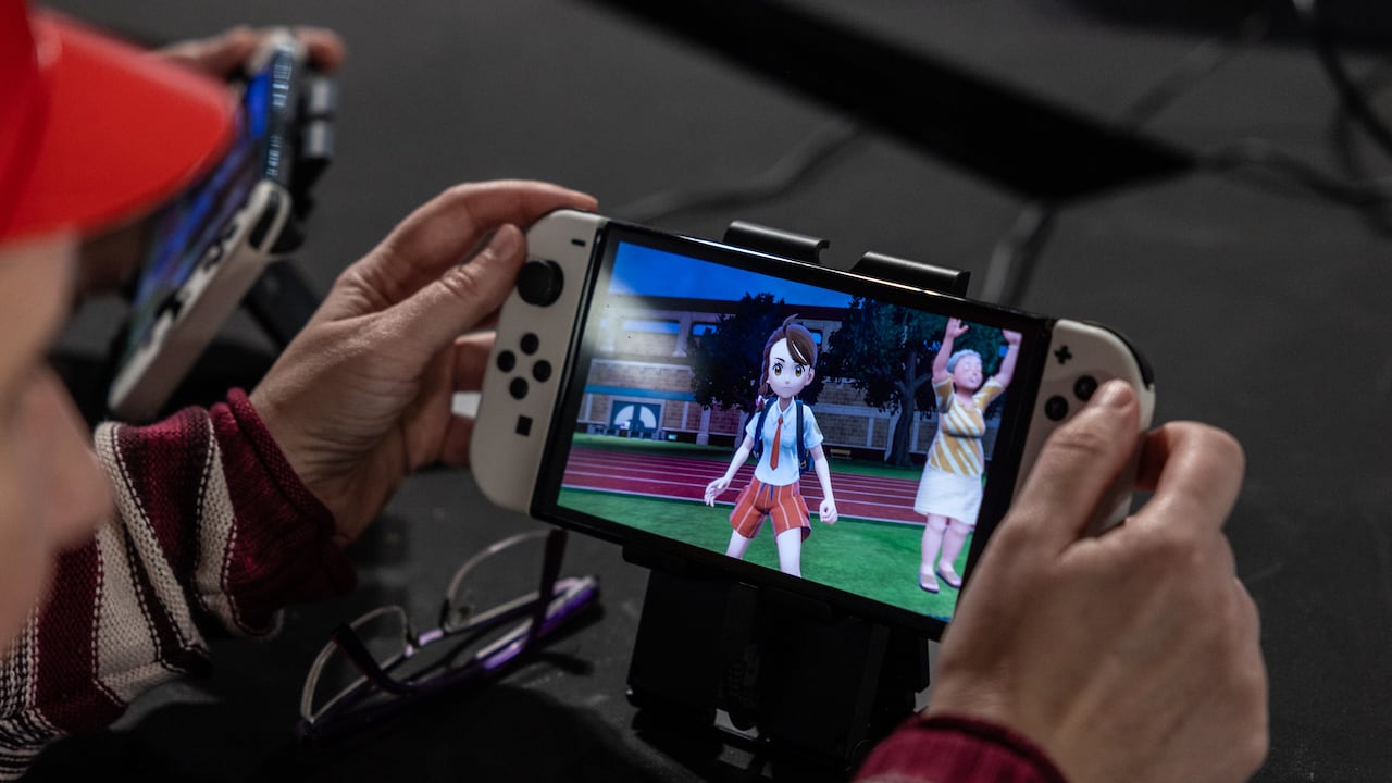 Primera versión del Nintendo Switch. Imagen de referencia