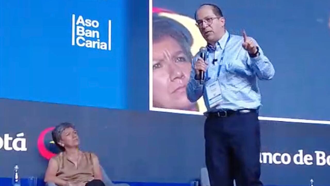 Francisco Barbosa y Claudia López