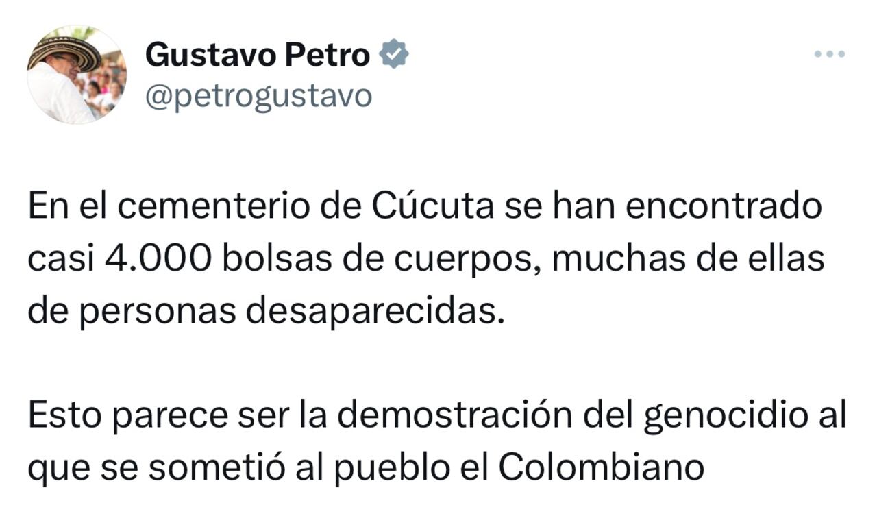 Mensaje presidente Gustavo Petro