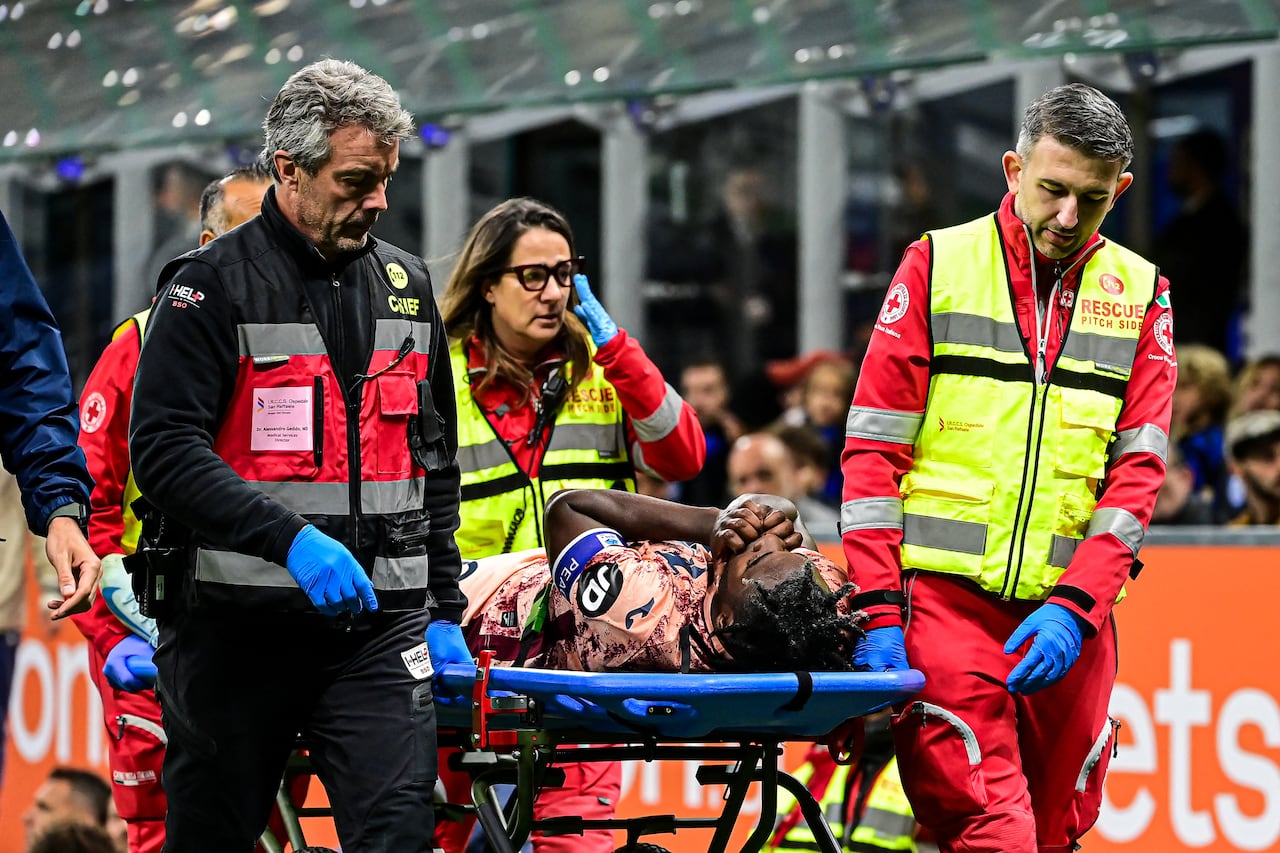 lesión de Duván zapata