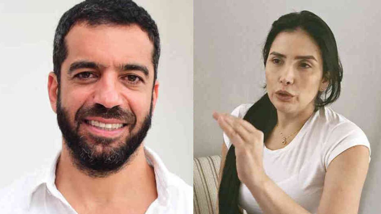 Arturo Char y Aida Merlano.