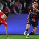 Luis Díaz ante el PSG.