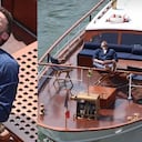 Ben Affleck fue captado por las cámaras mientras dormía en medio de su luna de miel.