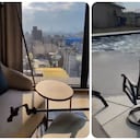 Usuarios de las redes sociales compartieron videos durante el movimiento telúrico