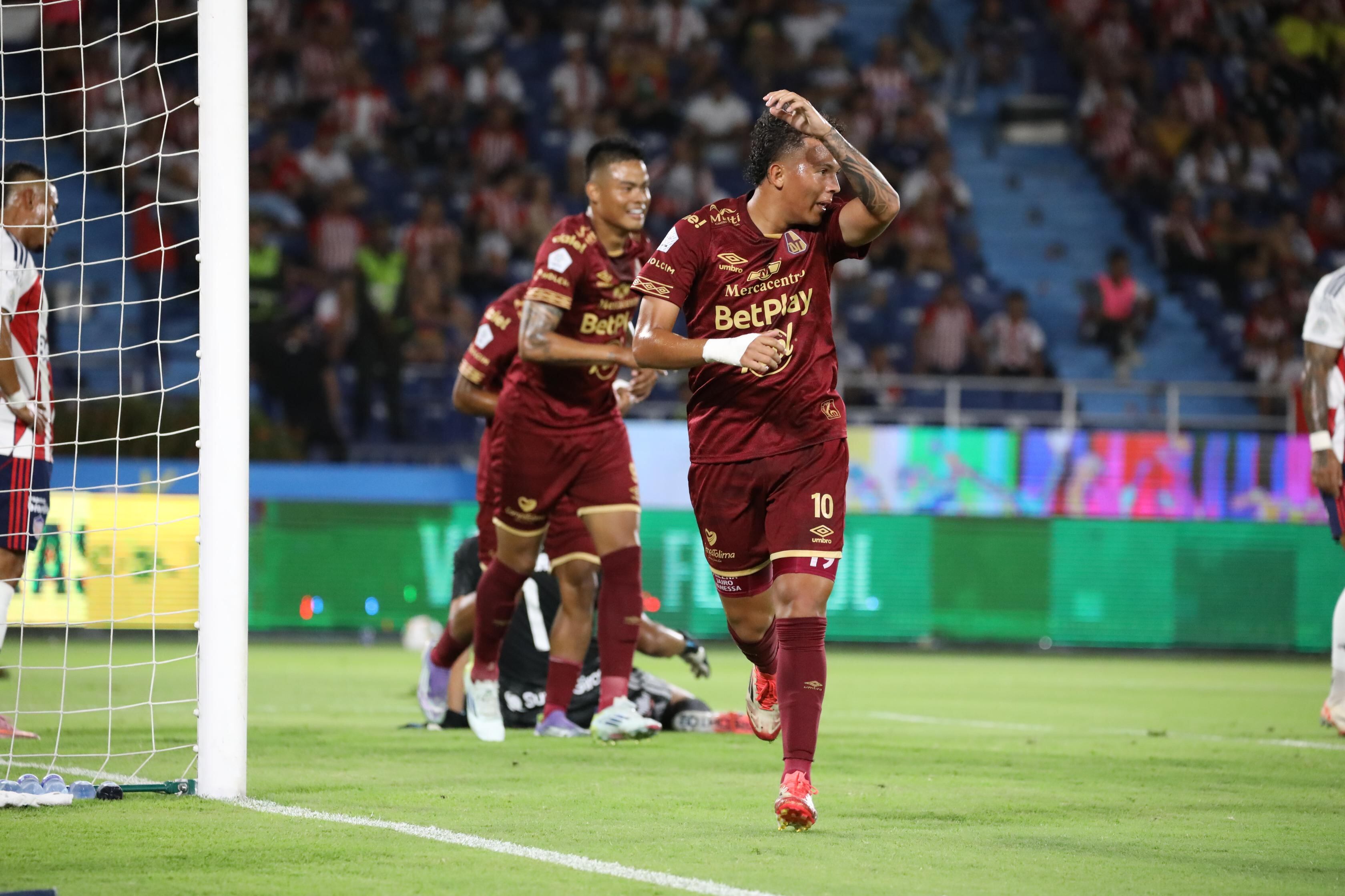 Tolima celebró en Barranquilla: 2-0 sobre Junior.