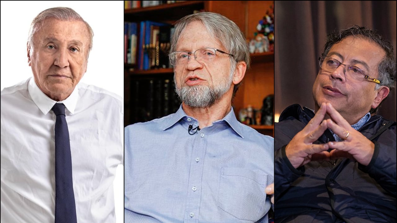 Rodolfo Hernández, Antanas Mockus y Gustavo Petro.