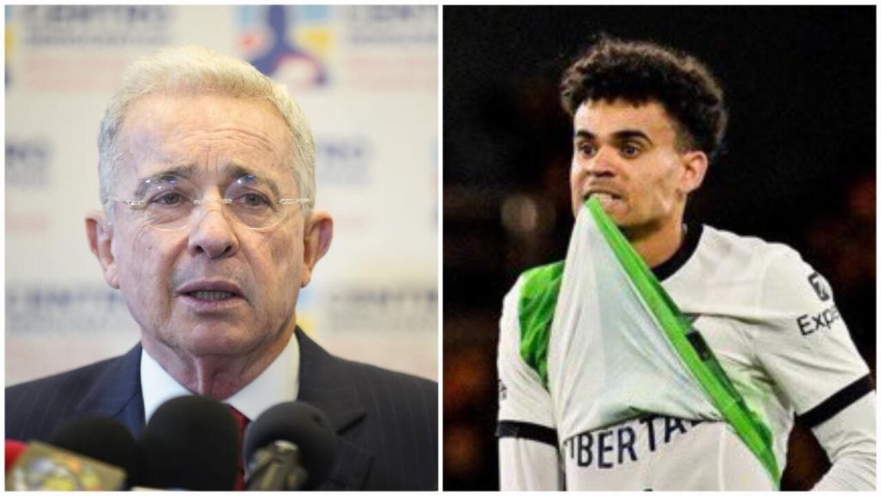 Álvaro Uribe y Lucho Díaz