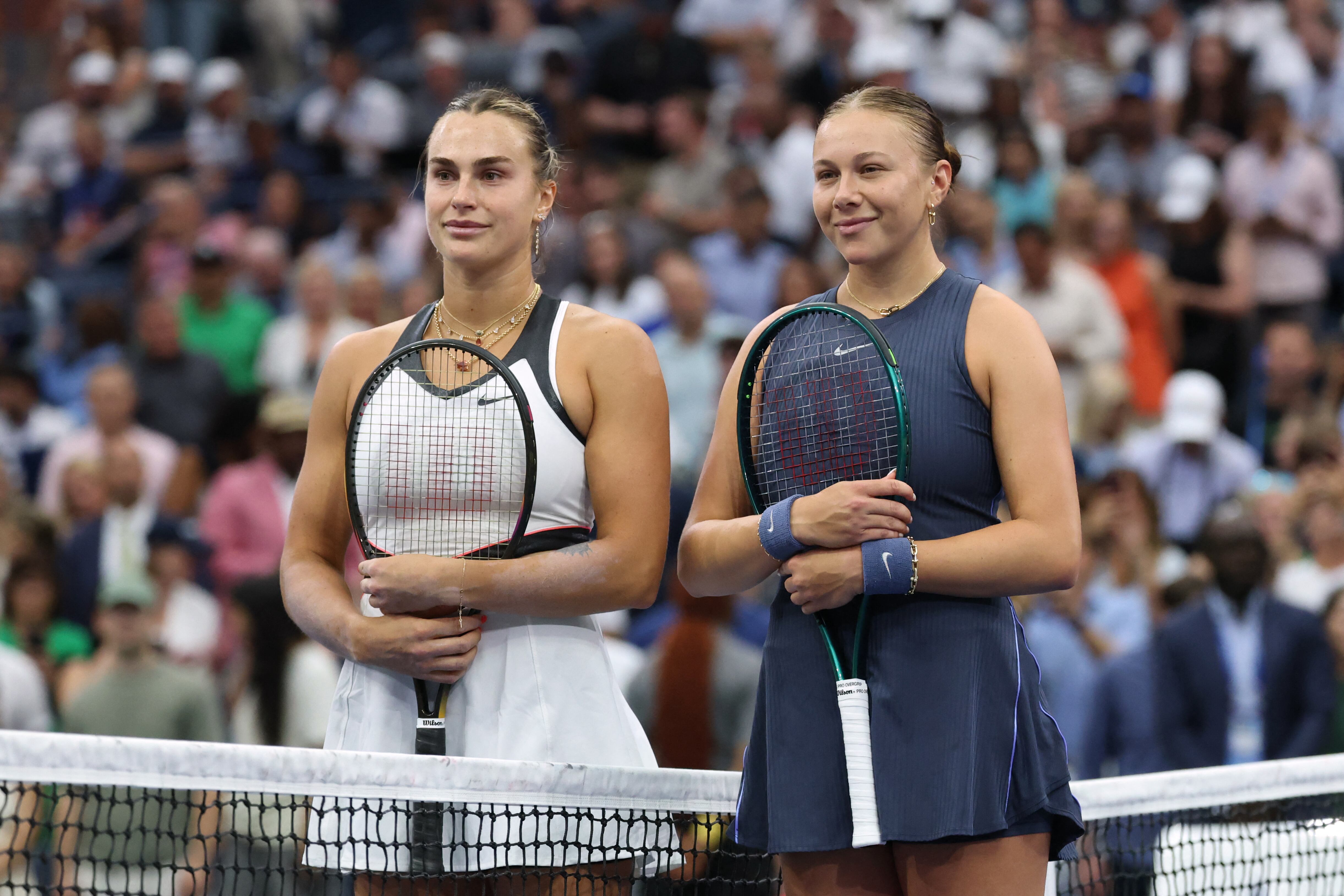 Aryna Sabalenka y Amanda Anisimova, finalistas del US Open 2025