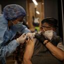 Vacunacion covid 3 edad
Movistar Arena
Bogota 9 marzo 2021
Foto Esteban Vega La-Rotta