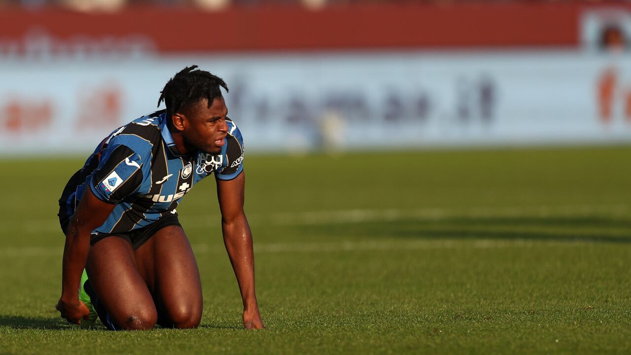 El colombiano volvió a prender las alarmas en Atalanta.