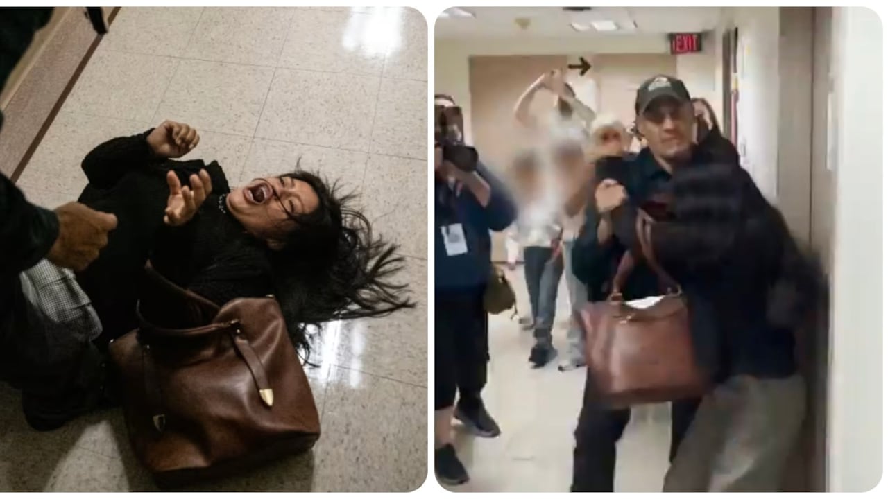 La agresión se presentó en plena Corte de Inmigración