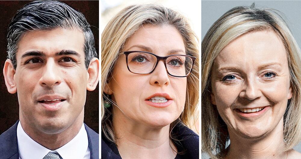 Ya suenan los tres candidatos más fuertes a suplir a Boris Johnson como primer ministro del Reino Unido.