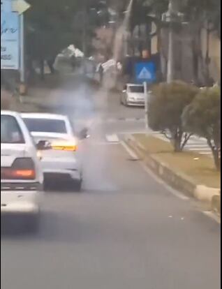En el lugar donde lanzaron los voladores había varias viviendas.