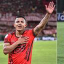 Cristian Barrios y Robert Mejía, autores de dos golazos en el fútbol colombiano.