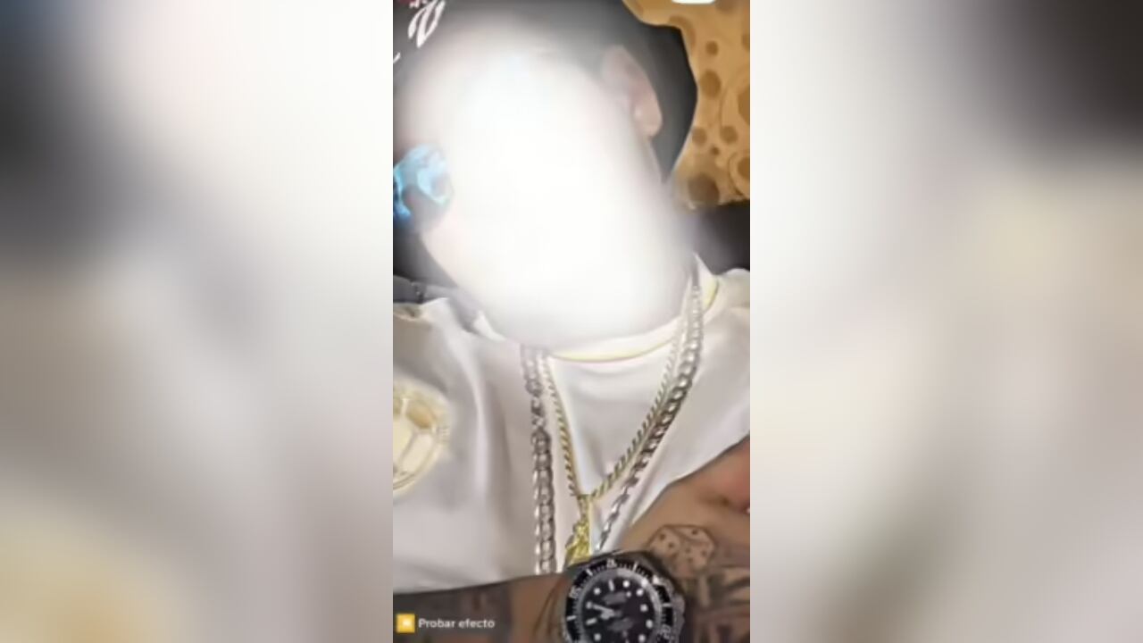 Esta es la foto que publicó el sujeto en las redes sociales.