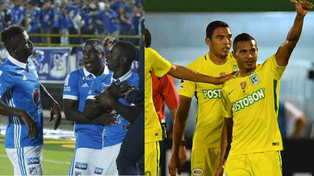 Millonarios y Nacional se enfrentarán en semifinales