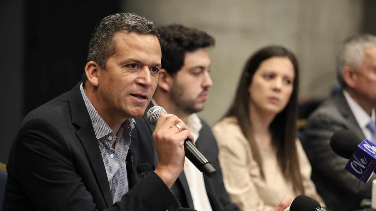 Alcalde de Soacha, Juan Carlos Saldarriaga.