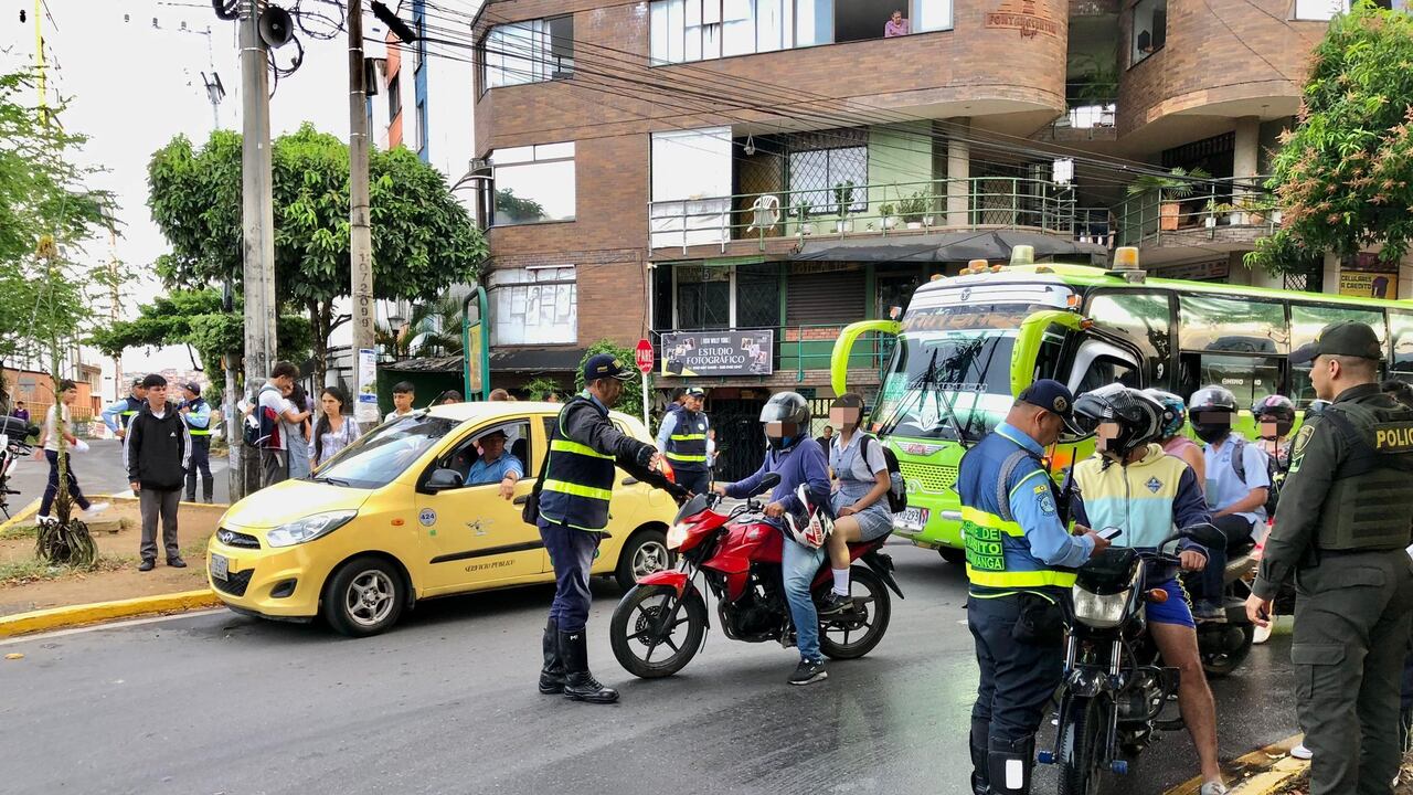 Las autoridades adelantan patrullajes en diferentes zonas de Bucaramanga,
