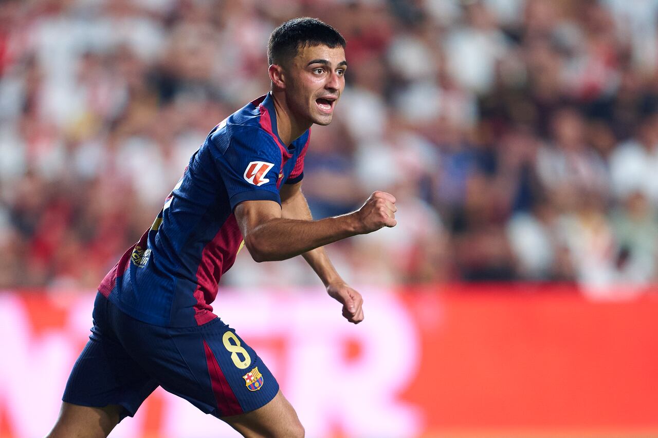 Pedri puso el empate y le sacó una sonrisa al Barcelona.