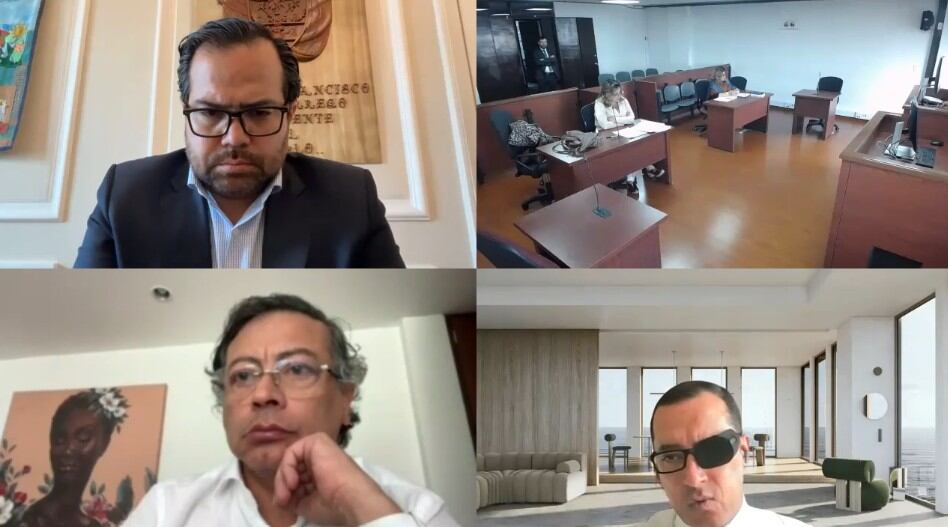 El presidente Gustavo Petro declaró este viernes como testigo en el juicio contra el joven acusado de amenazarlo en redes sociales en el 2021.