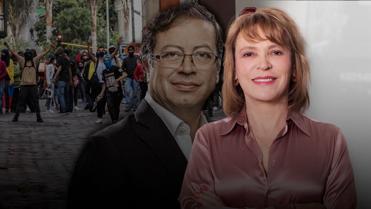 María Isabel Rueda habla del papel de Petro en el paro