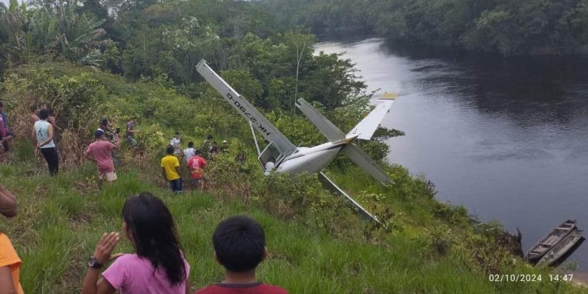 Accidente de avioneta.