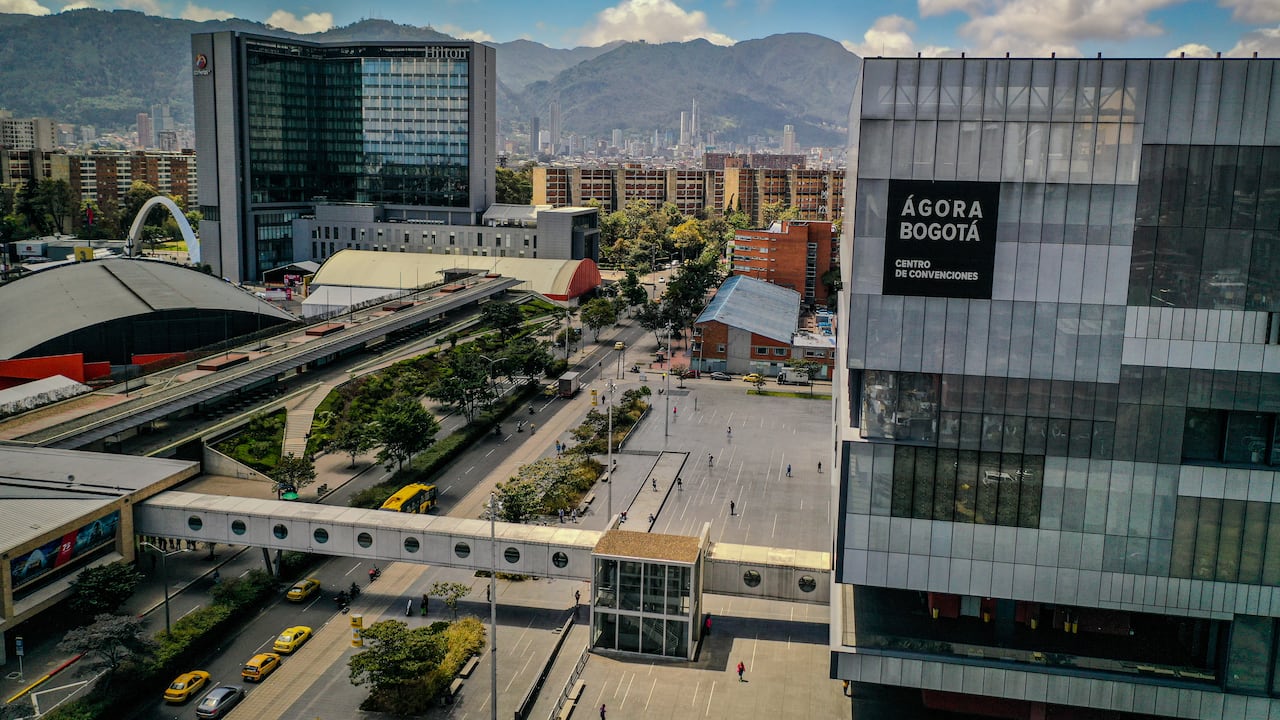 Panorámica del Distrito de Eventos, Ferias y Convenciones de Bogotá.