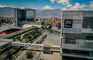 Panorámica del Distrito de Eventos, Ferias y Convenciones de Bogotá.