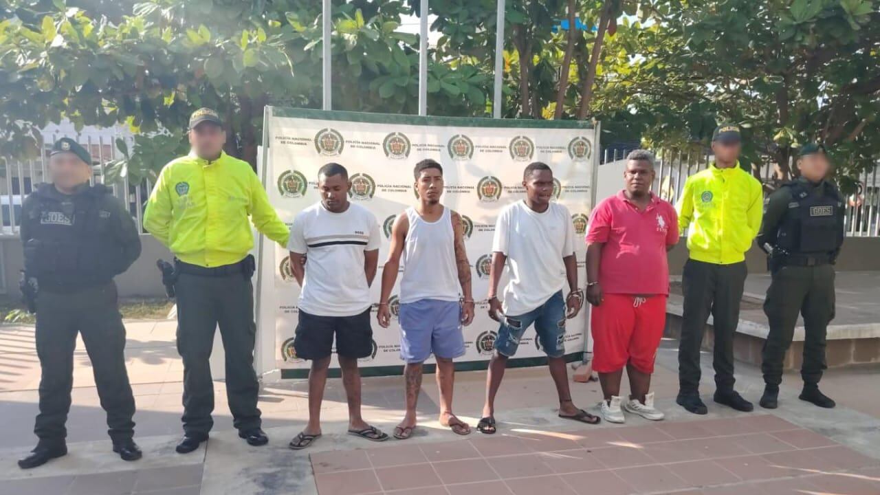 Integrantes de Los Pirulos.