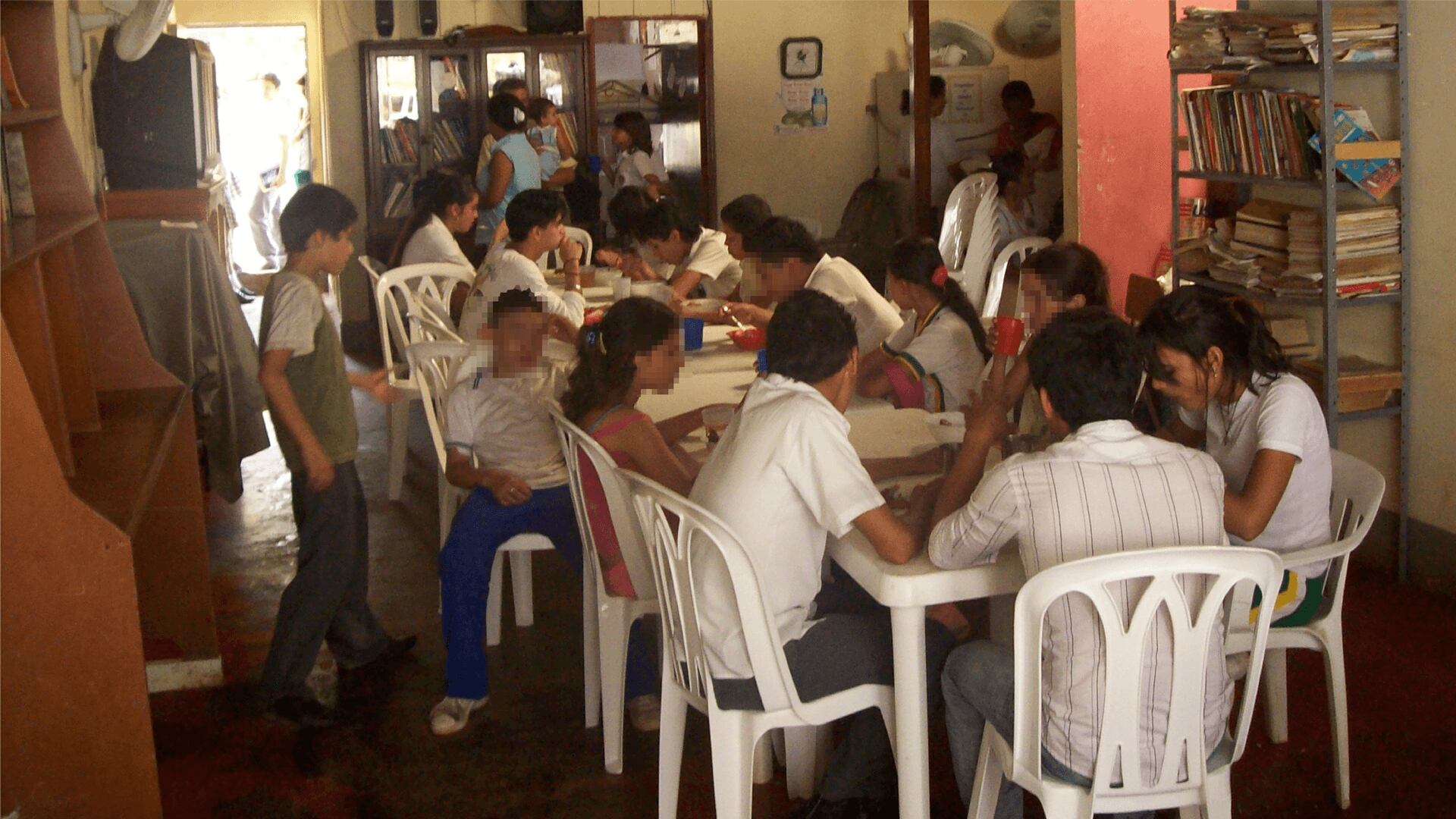 Un refugio en medio de la guerra