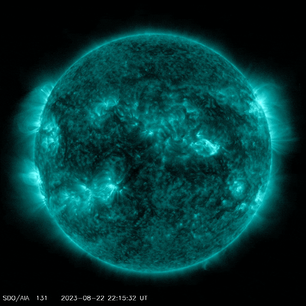El rover Perseverance de la Nasa ha captado desde Marte una gran mancha en la superficie solar