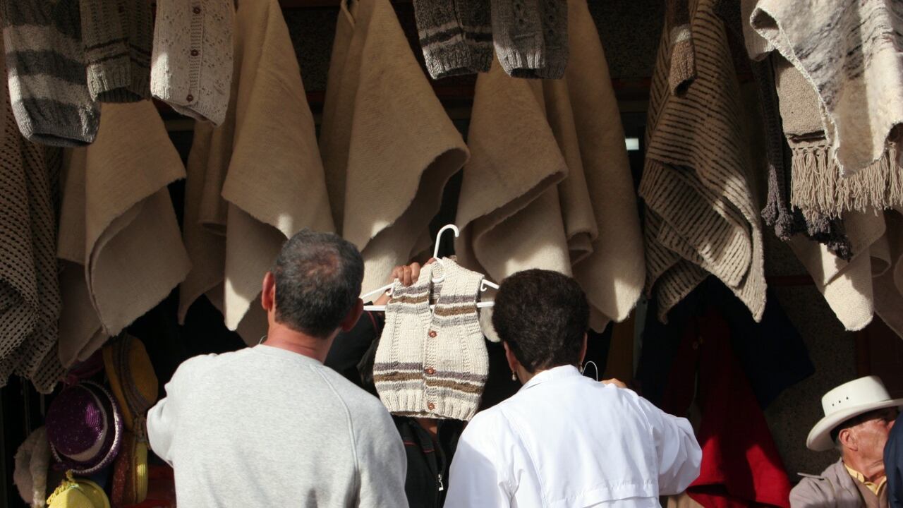 El Día Mundial de la Ruana atrae a turistas de diferentes partes del país.