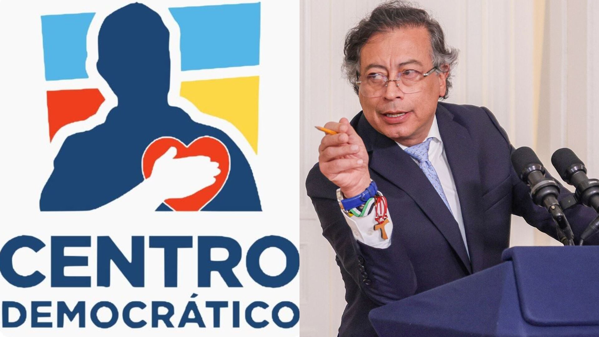 Centro Democrático critica la postura de Petro sobre el tema de las operaciones militares en Venezuela.