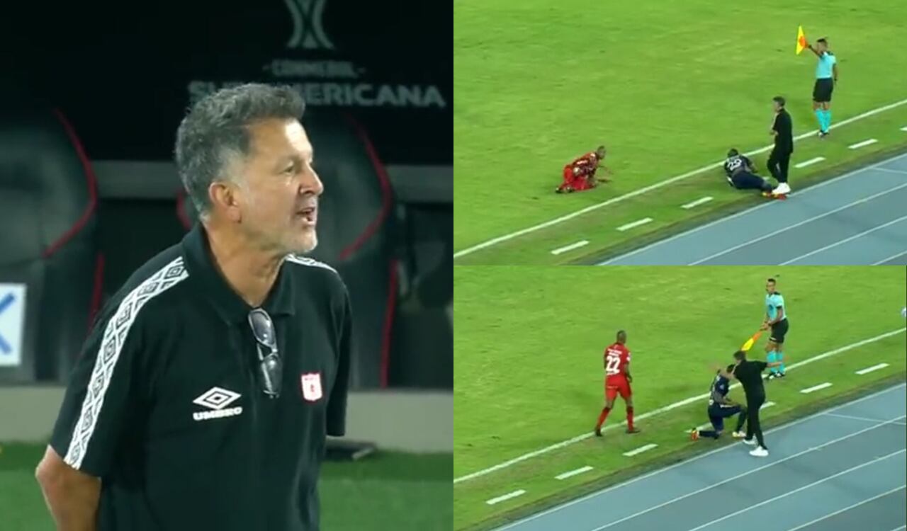 Juan Carlos Osorio agredió a un jugador rival en el América vs. DIM