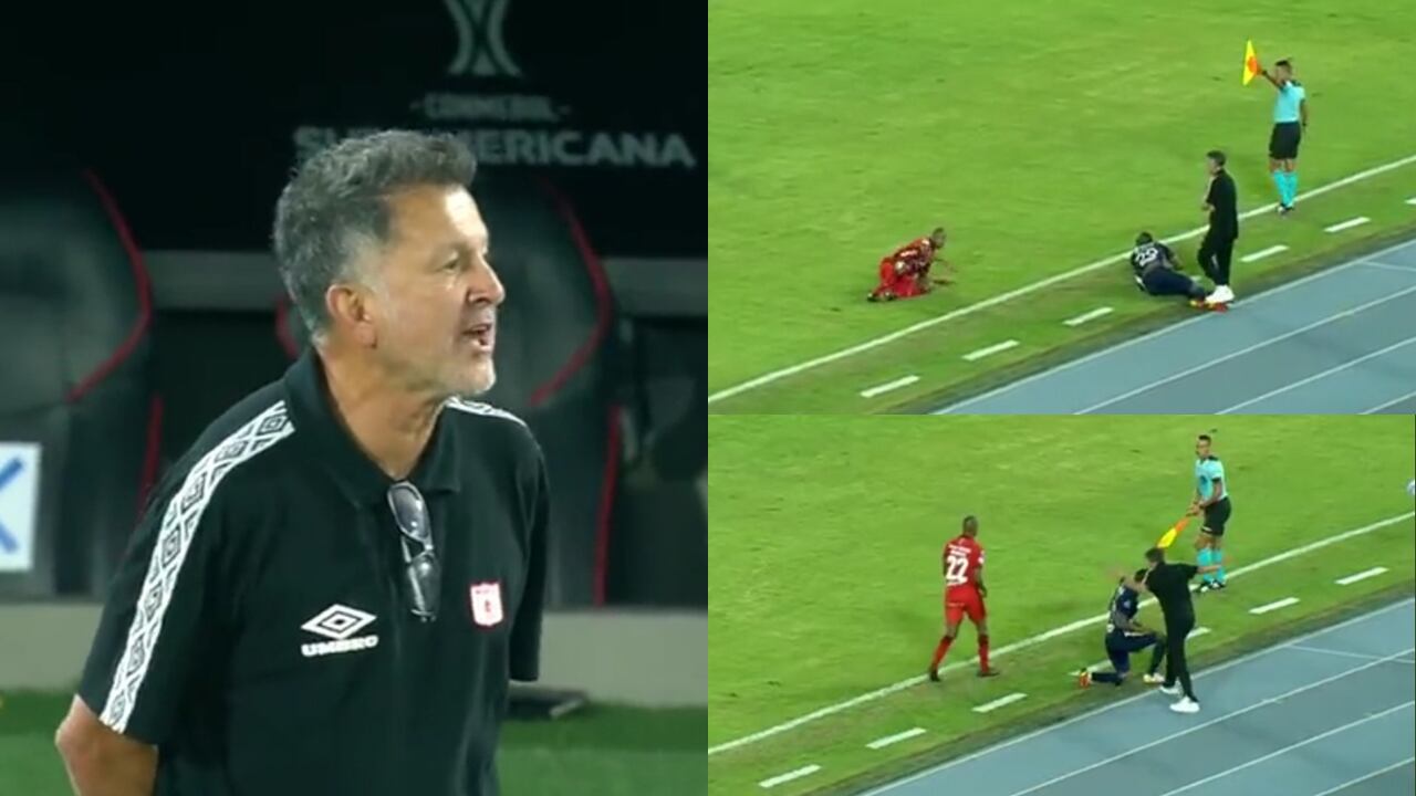 Juan Carlos Osorio agredió a un jugador del Deportivo Independiente Medellín.