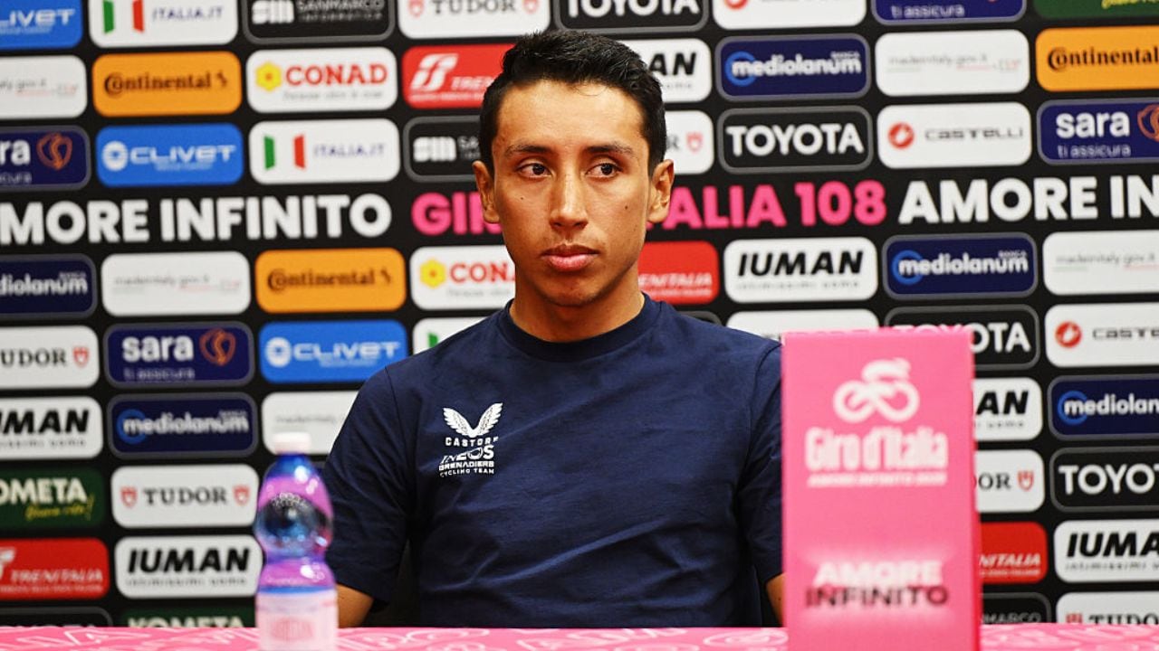 Palabras de Egan Bernal sobre el Giro.