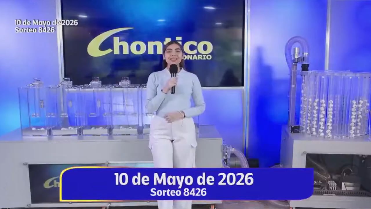 Chontico Día y Noche. Sorteo 8426, del 10 de mayo de 2026