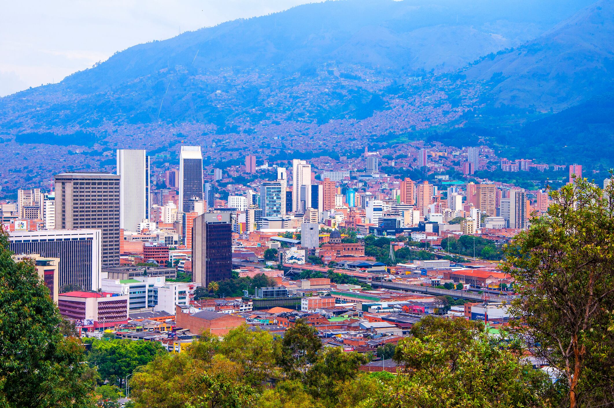 Panorámica de Medellín