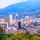 Panorámica de la ciudad de Medellín.