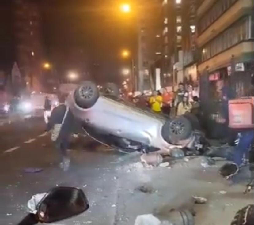 Accidente en Bogotá