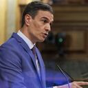 El presidente de España, Pedro Sánchez, criticó fuertemente la moción de censura en su contra