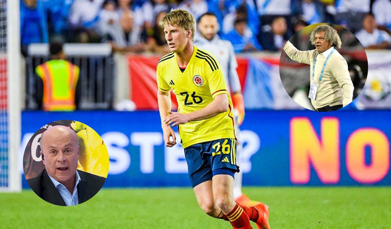 Andrés Llinas fue titular en el duelo de la Selección Colombia ante Guatemala.