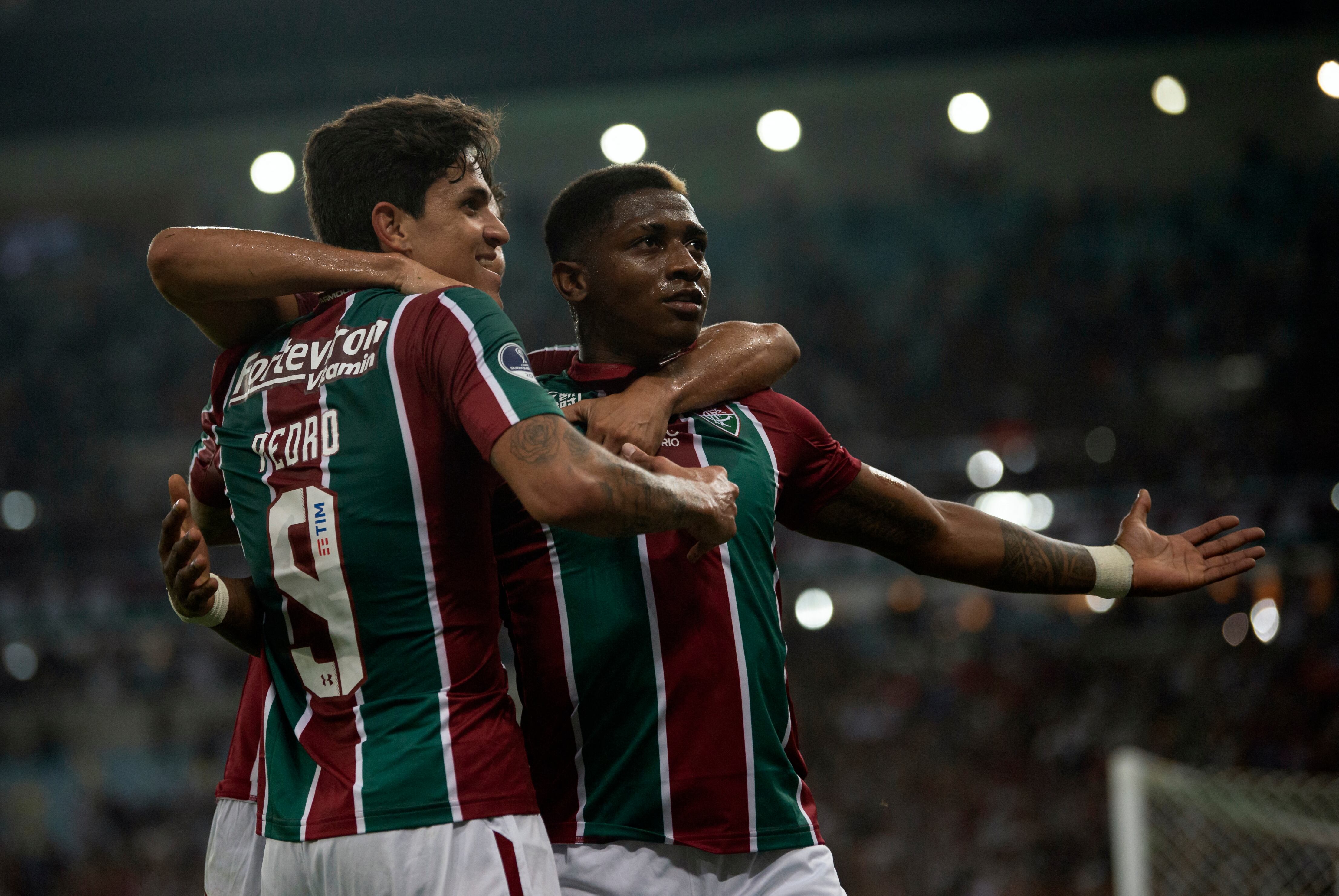 Yony González, delantero colombiano del Fluminense de Brasil.