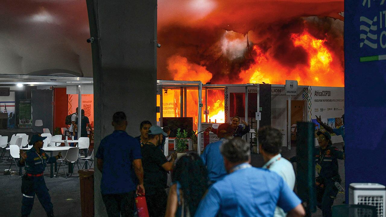 Fuego en la COP30