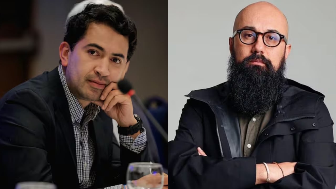 De izquierda a derecha: Daniel Briceño y Carlos Carrillo.