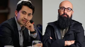 De izquierda a derecha: Daniel Briceño y Carlos Carrillo.