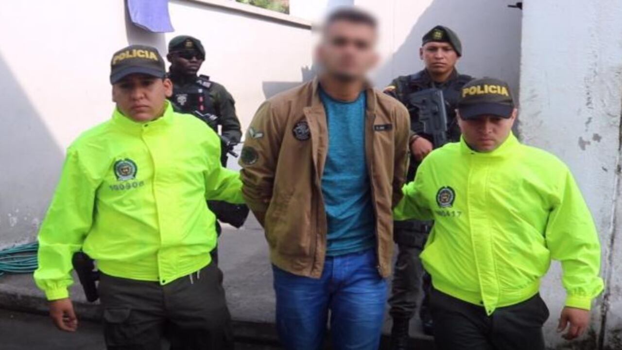 Deimer Sánchez Montejo alias Fernando o Meme, presunto cabecilla de la organización criminal conocida como Los Pelusos.